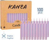 KANEA Premium Tree Candles - Christmas Wax Candles for Pyramids, Carousels & Chimes - 3.75 x 0.5 Inches - Made in Europe
