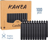 KANEA Premium Tree Candles - Christmas Wax Candles for Pyramids, Carousels & Chimes - 3.75 x 0.5 Inches - Made in Europe