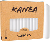 KANEA Premium Tree Candles - Christmas Wax Candles for Pyramids, Carousels & Chimes - 3.75 x 0.5 Inches - Made in Europe