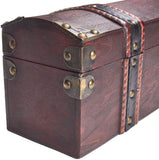 BRUBAKER 5 Pcs Bar Accessory Kit in Wooden Wine Box - 4 Wine Serving Tools in Stainless Steel - Incl. Waiter Knife + Spo