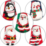 BRUBAKER 5 Pairs of Socks for Women - Merry Christmas - Funny Socks for Christmas and Holiday Season - Colorful Set Gift