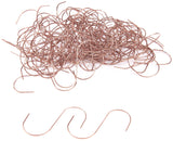 BRUBAKER Multipack Ornament Hooks - S-Hook Ball Hangers for Christmas Balls and Tree Decorations - Metal Decorating Hang