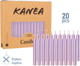 KANEA Premium Tree Candles - Christmas Wax Candles for Pyramids, Carousels & Chimes - 3.75 x 0.5 Inches - Made in Europe