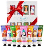 BRUBAKER Cosmetics Hand Cream Christmas Gift Set 8 pcs Moisturising for Dry Hands with Urea and Shea Butter