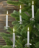 KANEA Premium Tree Candles - Christmas Wax Candles for Pyramids, Carousels & Chimes - 3.75 x 0.5 Inches - Made in Europe