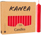 KANEA Premium Tree Candles - Christmas Wax Candles for Pyramids, Carousels & Chimes - 3.75 x 0.5 Inches - Made in Europe