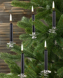 KANEA Premium Tree Candles - Christmas Wax Candles for Pyramids, Carousels & Chimes - 3.75 x 0.5 Inches - Made in Europe