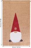 BRUBAKER Christmas Sack Gnome - 31.5 Inches Holiday Gift Bag - Santa Gnome Sack - Gnome with Beard and Big Nose Design