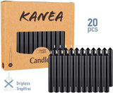 KANEA Premium Tree Candles - Christmas Wax Candles for Pyramids, Carousels & Chimes - 3.75 x 0.5 Inches - Made in Europe