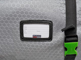 CarverTec Pro Ski Bag for 1 Pair of Skis and Poles - Silver Green