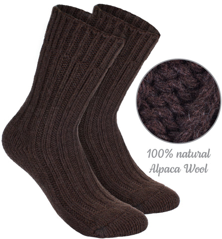 Thick Wool Socks Black