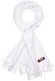 BRUBAKER Cashmirillo Scarf for Women - Long, Warm, and Cozy with Tassels