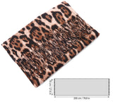 BRUBAKER Cashmirillo Leopard Print Winter Scarf for Women - 78.7" x 27.5"