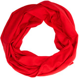 BRUBAKER Cashmirillo Scarf for Women - Long, Warm, and Cozy with Tassels - Dark Blue