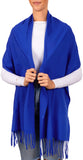 BRUBAKER Cashmirillo Scarf for Women - Long, Warm, and Cozy with Tassels