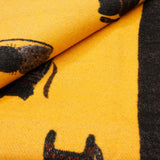 BRUBAKER Cashmirillo Women’s Scarf with Cat Pattern – 78.7" x 27.5"