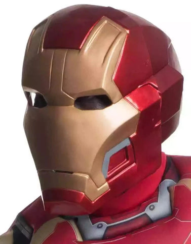 Iron Man Mask Helmet Marvel Superhero Avengers Halloween Adult Costume Accessory