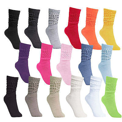 10-Pack Fluffy Colorful Bed Socks - One Size (Women's Size 6-11