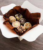 BRUBAKER "Chocolate Love" Bath Melts Gift Set - Vegan - Organic - Handmade