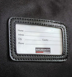 BRUBAKER Ski Boot Bag for Boots, Helmet, Gear and Apparel - Black/Golden