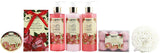 BRUBAKER Cosmetics 'Vanilla & Poeny Blossom' 14-Pieces Bath Gift Set in Decorative Basket 16CB16