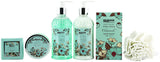 BRUBAKER Cosmetics 'Chamomile Fresh Cotton' 7-Pieces Bath Gift Set in Dekorative Box - Moisturizing 16CF12