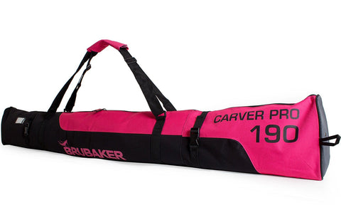 BRUBAKER Skischoentas, helmtas, skischoenrugzak Superfunction Paars Geel - Limited Edition BRUBAKER Skischoentas, helmtas, skischoenrugzak Superfunction Paars Geel - Limited Edition