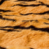 BRUBAKER Realistic Brown Plush Tiger Rug 72" x 42"