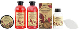 BRUBAKER Cosmetics 'Garden Flowers' 8-Pieces Bath Gift Set in Vintage Plant Container - Poppies Fragrance 15QE15