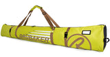 BRUBAKER Ski Bag Combo for Ski, Poles, Boots and Helmet - Limited Edition - Light Green / Sand