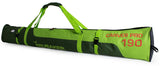 BRUBAKER Ski Bag Combo for Ski, Poles, Boots and Helmet - Limited Edition - Dark Green