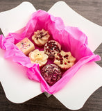 BRUBAKER "Sweet Berries" Bath Melts Gift Set - Vegan - Organic - Handmade