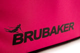 BRUBAKER Ski Bag Combo for Ski, Poles, Boots and Helmet - Limited Edition - Dark Pink / Black