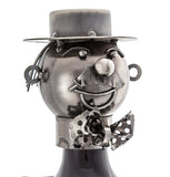 BRUBAKER Wine Bottle Holder "Guitarist" Metal Sculpture 3041