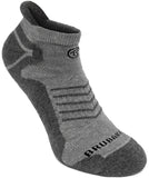 BRUBAKER Unisex Cushion Low Cut Running & Athletic Performance Tab Socks - 6 Pairs - Various Colors