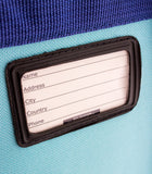 BRUBAKER Ski Bag Combo for Ski, Poles, Boots and Helmet - Limited Edition - Light Blue / Orange