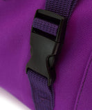 BRUBAKER Ski Bag "Carver Pro" for 1 Pair of Skis and Poles - Purple/Yellow