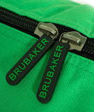 BRUBAKER Ski Bag Combo for Ski, Poles, Boots and Helmet - Limited Edition - Green / Blue