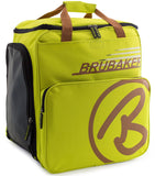 BRUBAKER Ski Bag Combo for Ski, Poles, Boots and Helmet - Limited Edition - Light Green / Sand
