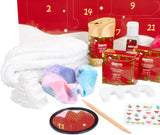 BRUBAKER Cosmetics Beauty Advent Calendar 24 Body Care Products & Spa Accessories - The XXL Wellness Christmas Calendar for Women and Girls - Red