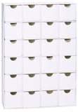 BRUBAKER DIY Advent Calendar for Painting, Crafting and Self-Design - Reusable Christmas Calendar to Fill with 24 Drawers Made of Cardboard - White - 12.8 Inches Height