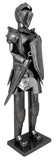 BRUBAKER Wine Bottle Holder 'Knight with Sword' - Table Top Metal Sculpture