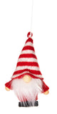 BRUBAKER 10-Piece Set Christmas Gnome Made of Wood and Rope - Tree Pendant Christmas Gnome Gnome - Christmas Pendant About 4 Inches - Christmas Gnome in Gift Box