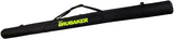 BRUBAKER XC Touring Cross-Country Ski Bag For 1 Pair of Skis and 1 Pair of Poles -  Black / Neon Yellow