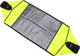 BRUBAKER Ski Bag Carver Champion For 1 Pair of Skis and Poles  - Neon Yellow / Black