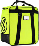 BRUBAKER Ski Boot Bag Super Champion Helmet Bag Backpack With Shoe Compartment - Neon Yellow / Black