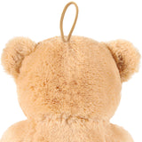 BRUBAKER Teddy Plush Bear with Red Envelope - For You - 9.84 Inches - Cuddly Toy - Stuffed Animal - Brown