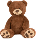 BRUBAKER XXL Teddy Bear 40 Inches - Soft Toy - Plush Cuddly Toy - Lovely Gift for Kids and Adults - Brown