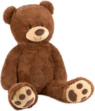 BRUBAKER XXL Teddy Bear 40 Inches - Soft Toy - Plush Cuddly Toy - Lovely Gift for Kids and Adults - Brown