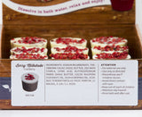 BRUBAKER "Berry Milkshake (Cranberry)" Bath Melts 12pcs /Box  - Vegan - Organic - Handmade